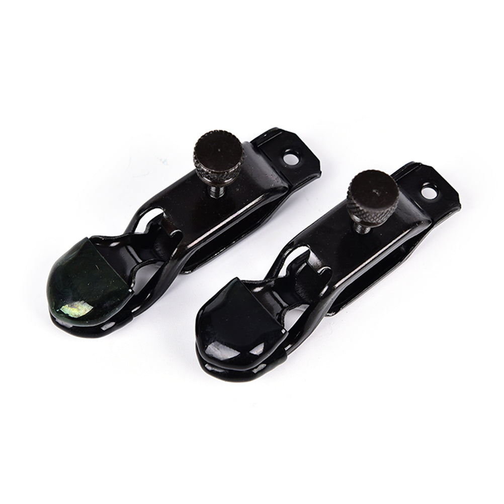 1 Pair Black Nipple Breast Clamps Clips Jewellery Bust Massager Stimulate Sex Toy Flirt Adult Products
