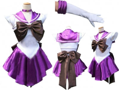 Sailor Saturn Costume Cosplay Uniform Sailor  Fancy Dress Gloves Halloween Cosplay Costumes For Women