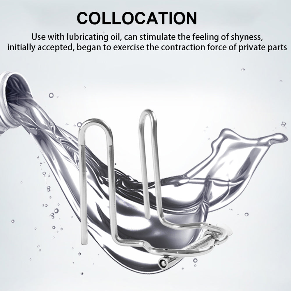 Adjustable Stainless Steel Anal Expander Vaginal Speculum BDSM Slave Anus Pussy Dilator Anal Toys Anal Vagina Enema Sex Products