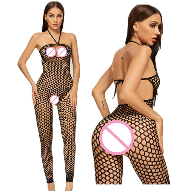 10 Styles Sexy Woman Underwear Bodysuit Open Crotch Bodystocking Fetish Porno Women Crochless Teddy Lingerie Erotic Baby Doll