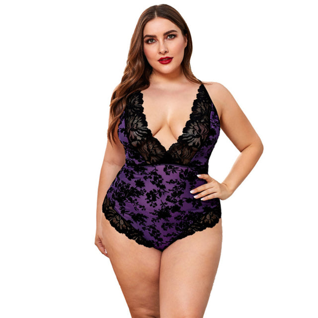 Women Clothing Body Suit Plus Size Erotic Toys For Couples Sexylingerie Lace Hot Underwear Transparent Linen Female