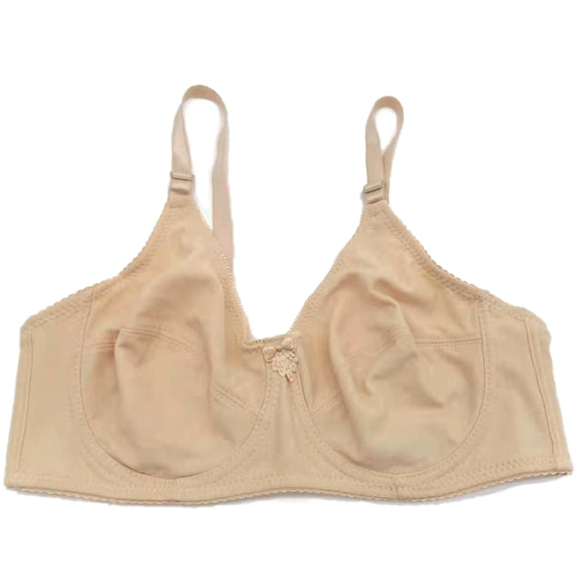 Deep V Push up bra women underwear full coverage cotton bralette adjusted-straps lingerie
