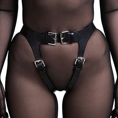 Sexy Bdsm Leather Harness Women Set Bra Body Lingerie Bondage Garter Belt Leg Tight Stockings With Belt Set Sex Shop,Sex toy