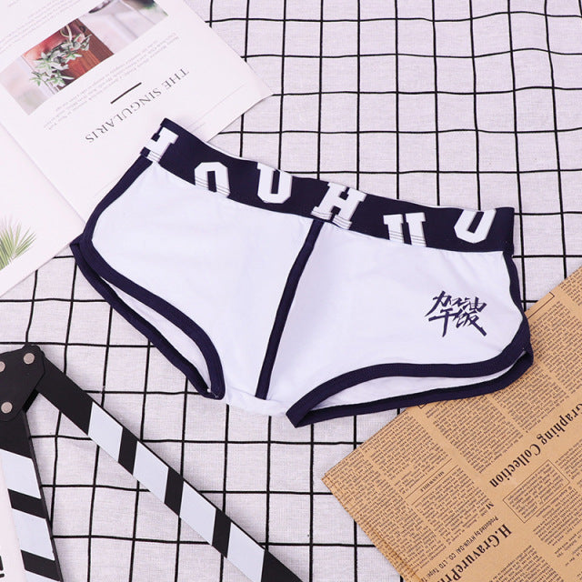 Boxer Men Underwear Cotton Mens Boxers Chinese COME ON Panties Cuecas Masculina Man Underpant Boxershorts