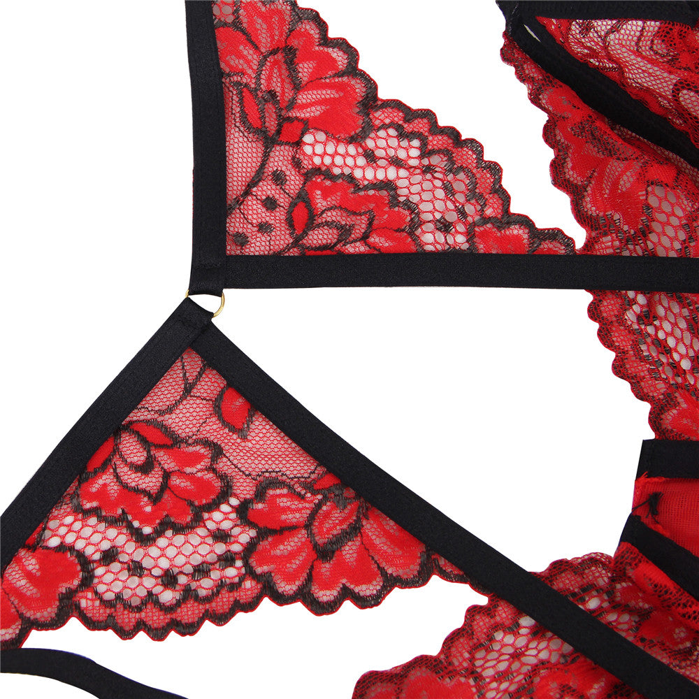 Comeondear Lace Nightdress Transparent Women Nightgown Plus Size Embroidery Strap Slip Dress Nuisette Femme Sexy Sleepwear