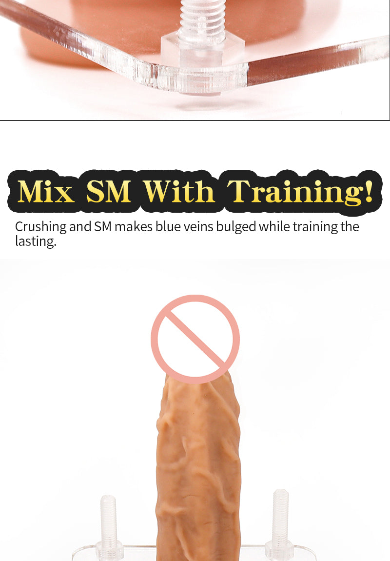 CBT Thicken Penis And Testicle Crusher Cock Rings Cage Chastity Erotic Toys For Adults 18 Equipment Bdsm Bondage Ballstretcher