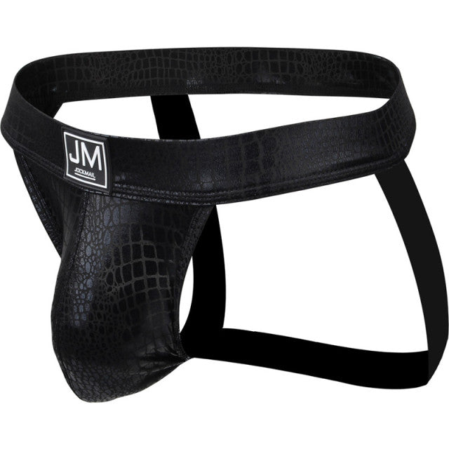 Gay Underwear Men Briefs Jockstrap Tanga Homme Slip Sexy Lingerie Erotic Homens Thongs and G Strings Big U Pouch PU Leather