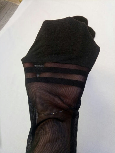 Sexy Women Girl Temptation Sheer High Elastic Suspender Tights Pantyhose Striped Stockings