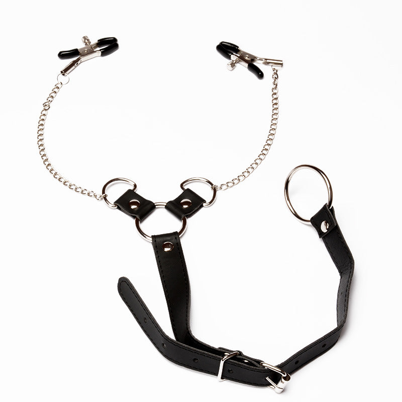 21 style 1 pair Sexy Nipple Clamps Labia Breast Nipple Clamps With Chain Clips Slave Fetish Erotic Toys bdsm Sex toys For women