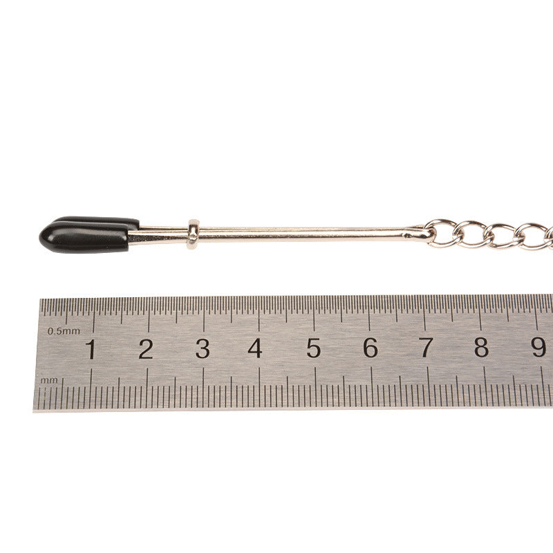 21 style 1 pair Sexy Nipple Clamps Labia Breast Nipple Clamps With Chain Clips Slave Fetish Erotic Toys bdsm Sex toys For women