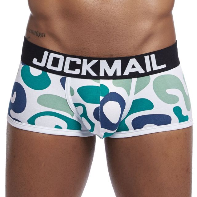 Summer Sexy Boxer Men Underwear Fitness Calzoncillos Hombre Slip Cotton Breathable Low Waist Shorts Panties Gay Penis Pouch Wear