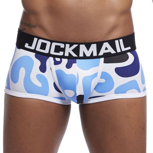 Summer Sexy Boxer Men Underwear Fitness Calzoncillos Hombre Slip Cotton Breathable Low Waist Shorts Panties Gay Penis Pouch Wear