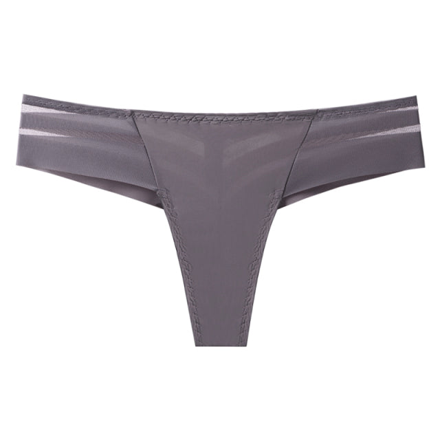 G-String Panties Seamless Perspective Transparent Underwear Sexy Women Underpants Female Thong