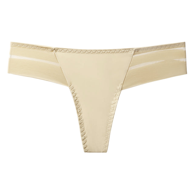 G-String Panties Seamless Perspective Transparent Underwear Sexy Women Underpants Female Thong