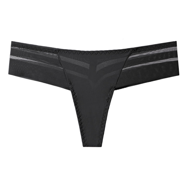 G-String Panties Seamless Perspective Transparent Underwear Sexy Women Underpants Female Thong