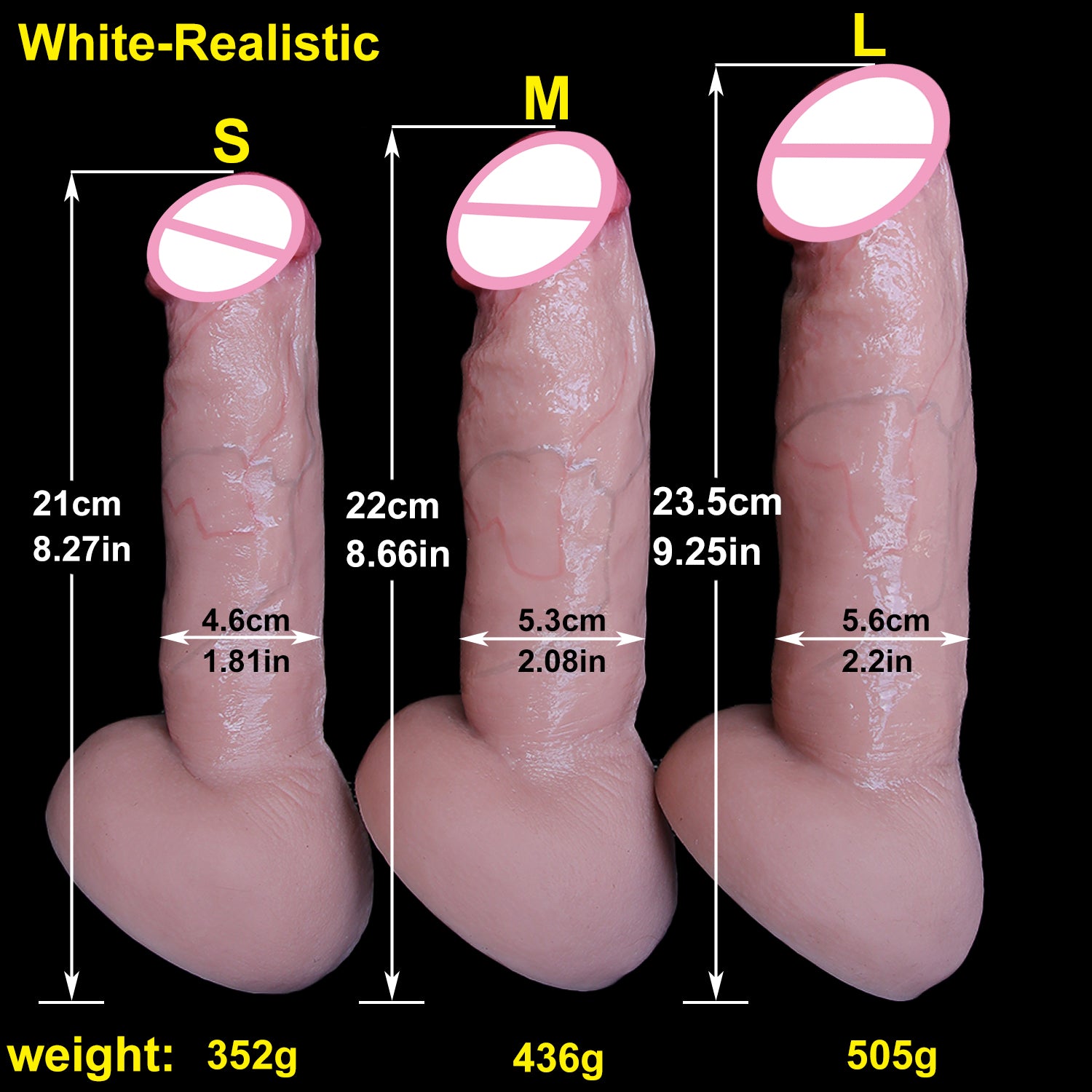 Skin Feel Realistic Rubber Dildo Lesbian Masturbators Silicone Dick Big Suction Cup Penis Anal Plug Sex Toy for Men Women