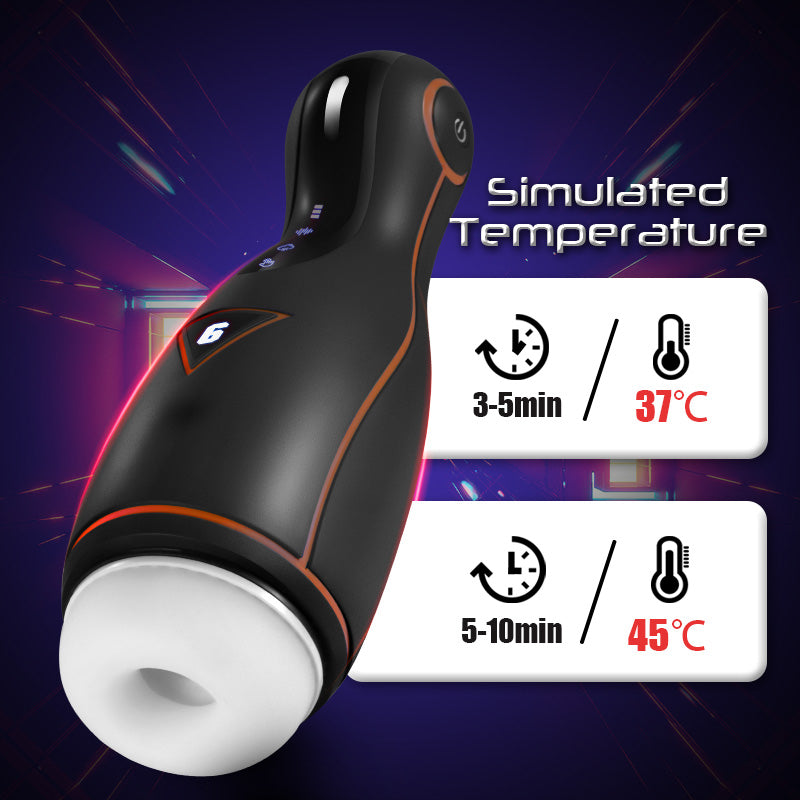 Automatic Sucking Masturbators Heating Multi Speed Vibrator Real 3D Texture Vagina Masturbation Cup Sex Toys for Men Adult Shop