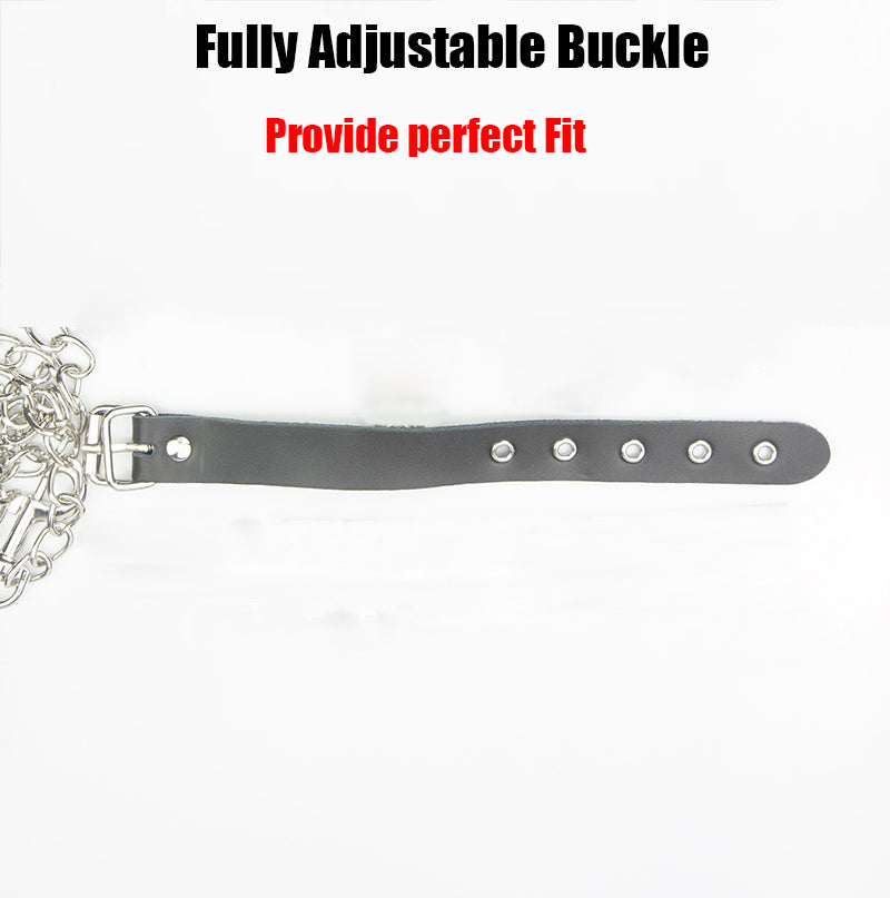 CBT Ball Stretcher/Sack/Tug/Sling, Leather Scrotum Bondage Cock Ring,Chastity Cage With Leash,BDSM Toys