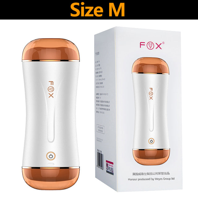 Masturbator Male 10 Speeds Vibrating Dual Channel Mouth Vagina Real Pussy Masturbator Erotic Sex Machine Adult Sex Toys for Men