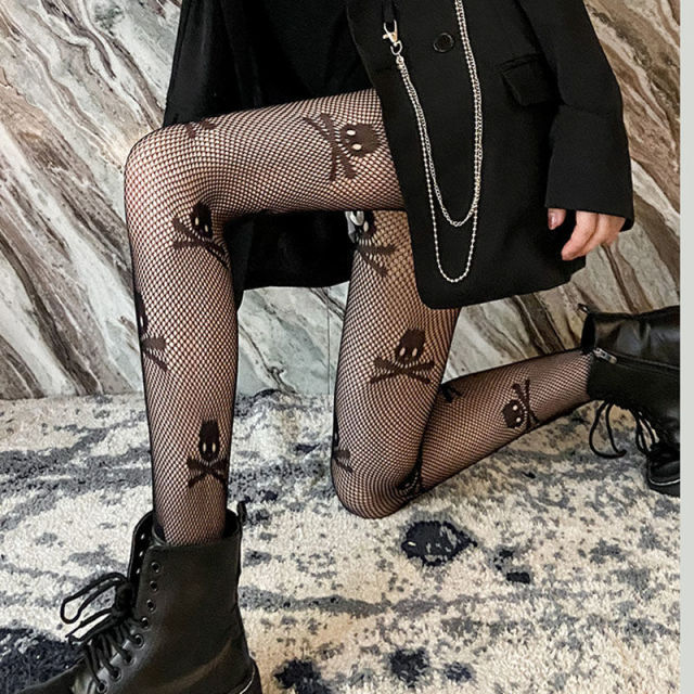 Women Anime Cosplay Lolita Girls Tights Black Sexy High Waist Fishnet Nylon Stocking Mesh Hosiery Pantyhose