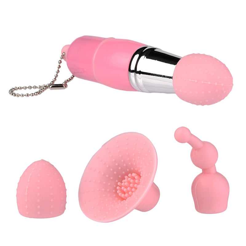Sex Toy Tongue Vibrators  three-piece gourd mini AV rod vibration Massage Oral Licking Clitoris Stimulator Sex Toys For Woman