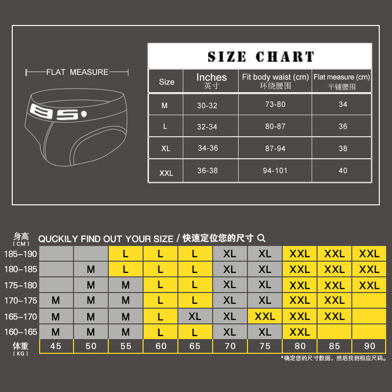6Pcs/Lot Sexy Lingerie Men Underwear Briefs Cotton Soft Mens Underpants Cueca Male Panties Breathable Slip Briefs Underwear Man