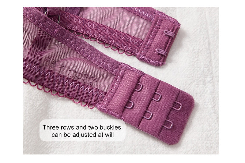 Mesh Transparent Seamless Bra Set Women Underwear Set Fashion Ladies Bralette  Secret Sexy Lingerie 2Pcs Bra+Panties Sets