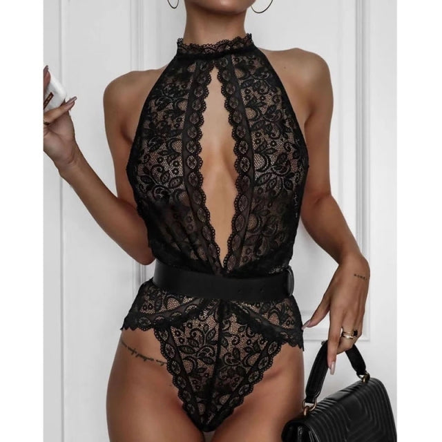 Lingerie Sexy Hot Woman Lace Babydoll Chemise Dress Erotic Underwear Lenceria Sexi Porno Costumes Clubwear Exotic Apparel