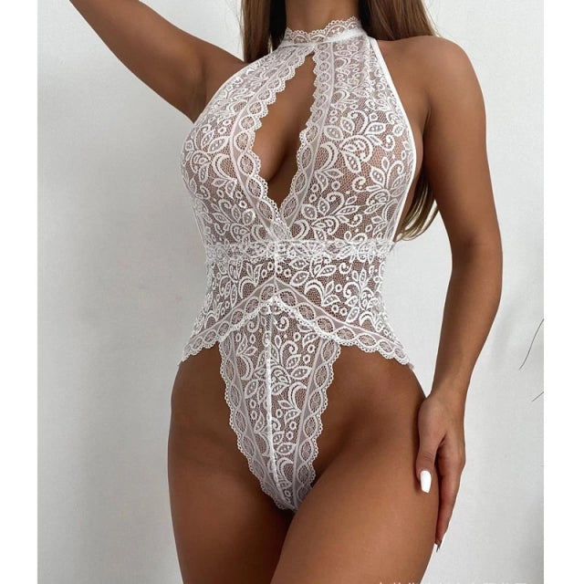 Lingerie Sexy Hot Woman Lace Babydoll Chemise Dress Erotic Underwear Lenceria Sexi Porno Costumes Clubwear Exotic Apparel