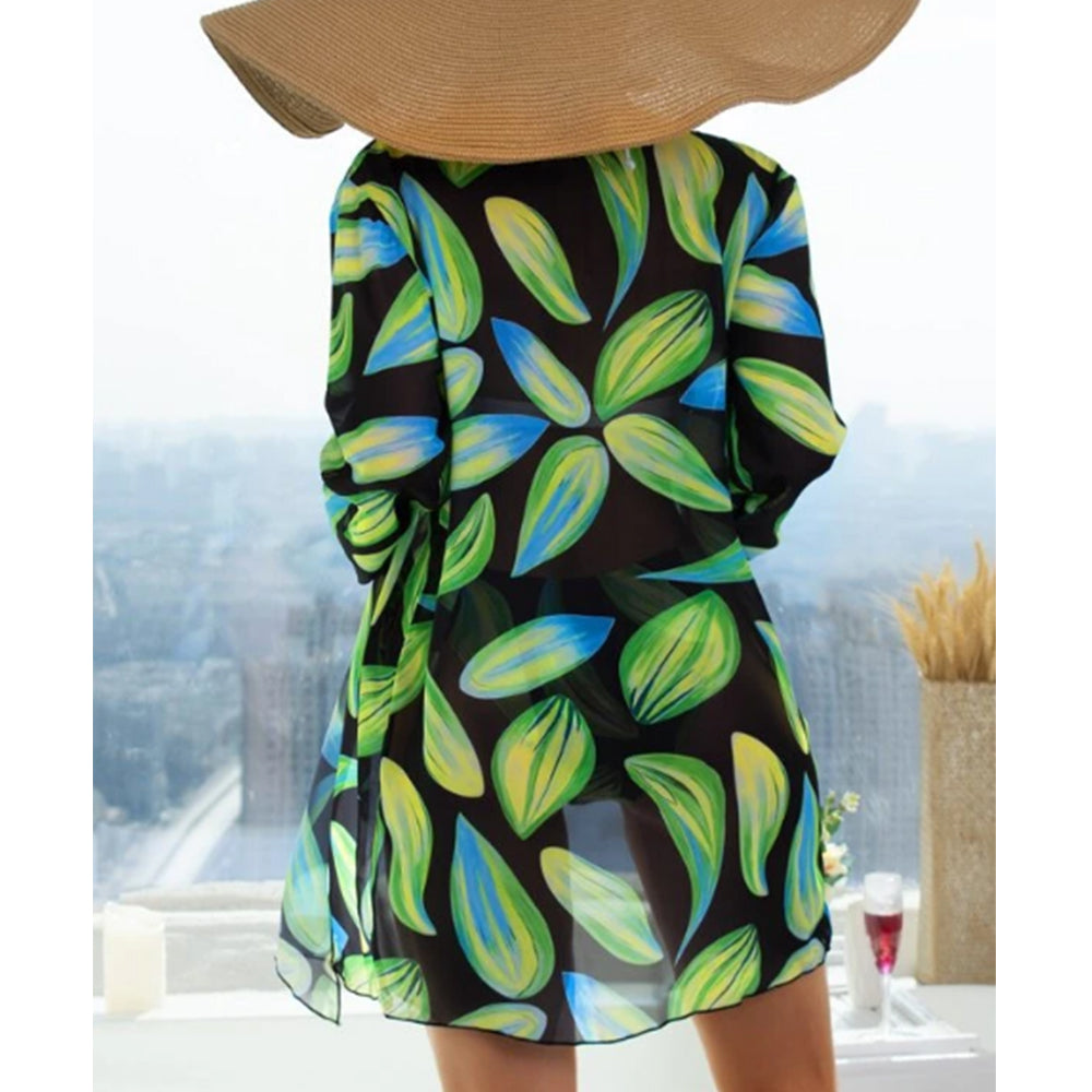Sexy Bikinis And Cover Set Women Swimsuit Printed Swimwear High Waist Summer Strappy Bathing Suit Beach Wear Biquini Female