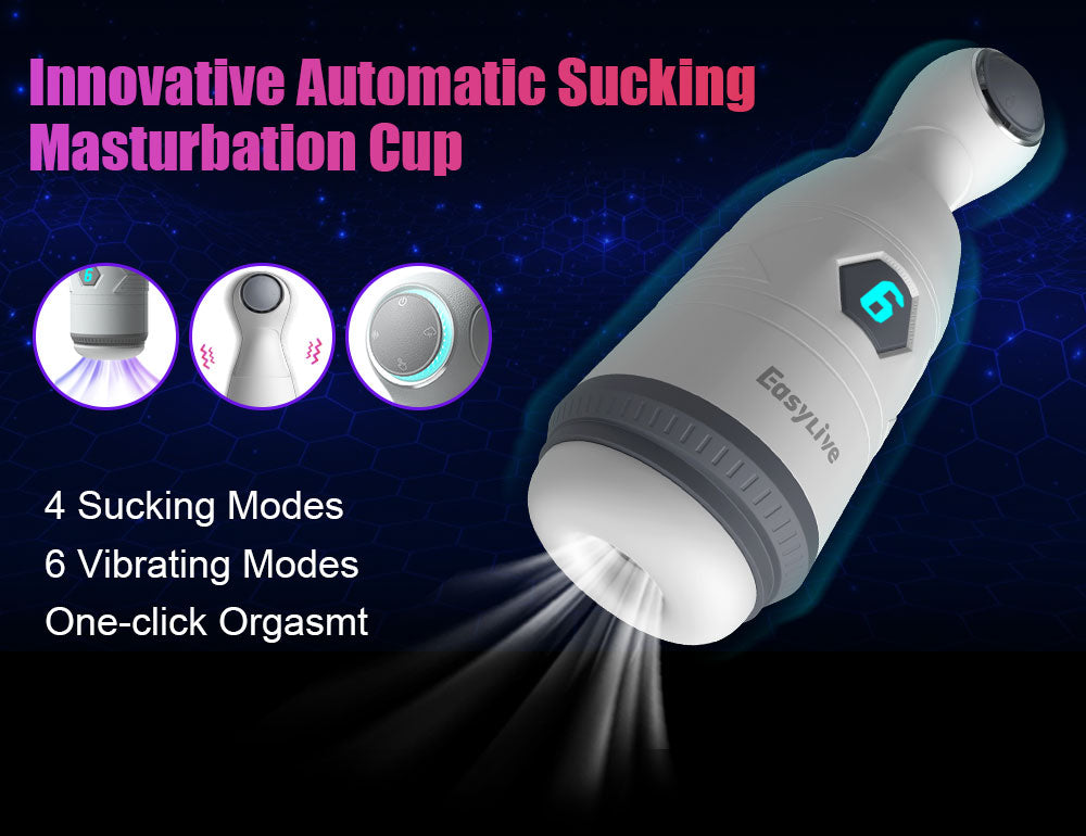 Automatic Sucking Masturbator Male Soft Channel Vibrating Training Climax Masturbation Cup Sex toys for men Adult Sex Shop