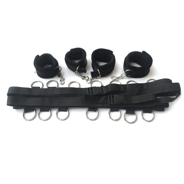Handcuffs Ankle Cuffs BDSM Bondage Set Slave Restraint Open Leg Sex Toys For Women Adult Games Erotic Accessories Sex Products