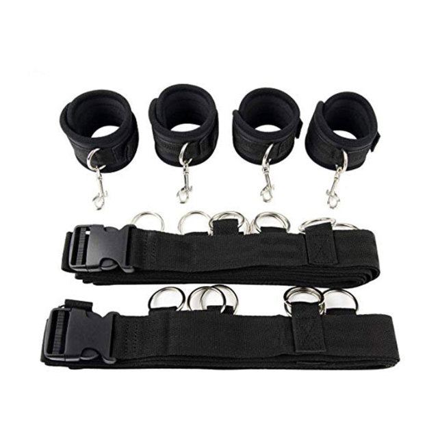 Handcuffs Ankle Cuffs BDSM Bondage Set Slave Restraint Open Leg Sex Toys For Women Adult Games Erotic Accessories Sex Products