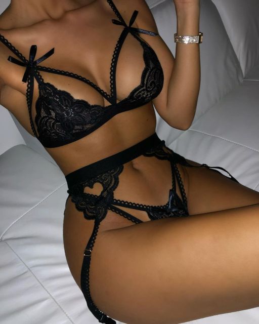 Lingerie Sexy Hot Erotic Intimates Bra Sets Panty G-string Set Sexy Transparent Lingerie Lace Open Bra Brief Sets