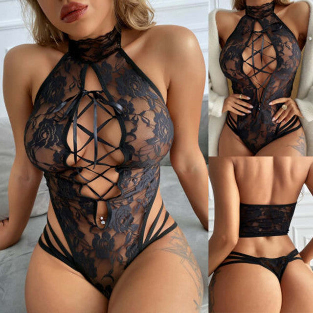hot erotic sexy costumes wedding erotic underwear open bra lace Intimates women teddies babydoll lingerie slutty clothes dress