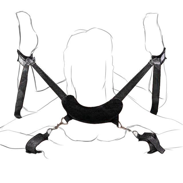 Adult Sex Products BDSM Sex Bondage Erotic Bondage Bed Games Set Women Handcuffs Ankle Cuff Restraints Sex Toys for Couples New