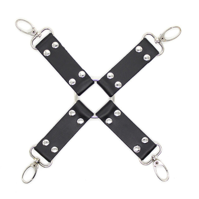 Adult Sex Products BDSM Sex Bondage Erotic Bondage Bed Games Set Women Handcuffs Ankle Cuff Restraints Sex Toys for Couples New