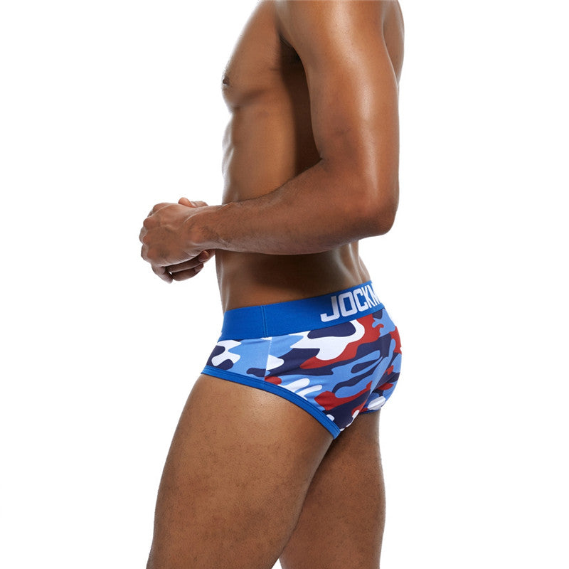 Camouflage Sexy Men Underwear Jockstrap Nylon Jock strap Bikini G-strings Men thong Men Briefs Gay underwear Penis Pouch