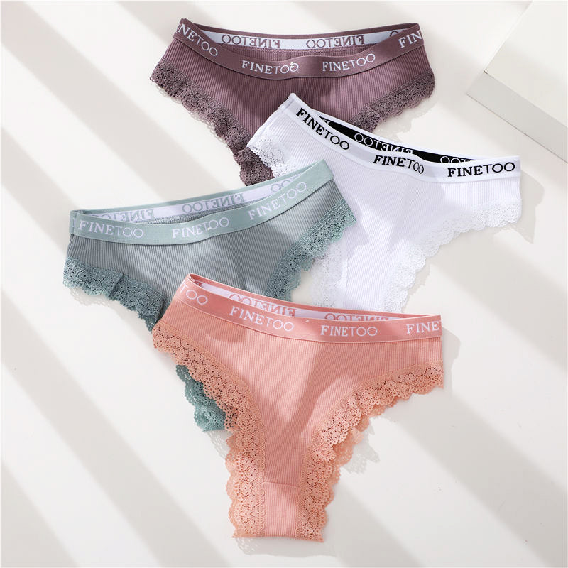 Cotton Panties Brazilian Style  Underwear Underpants 3PCS/Set