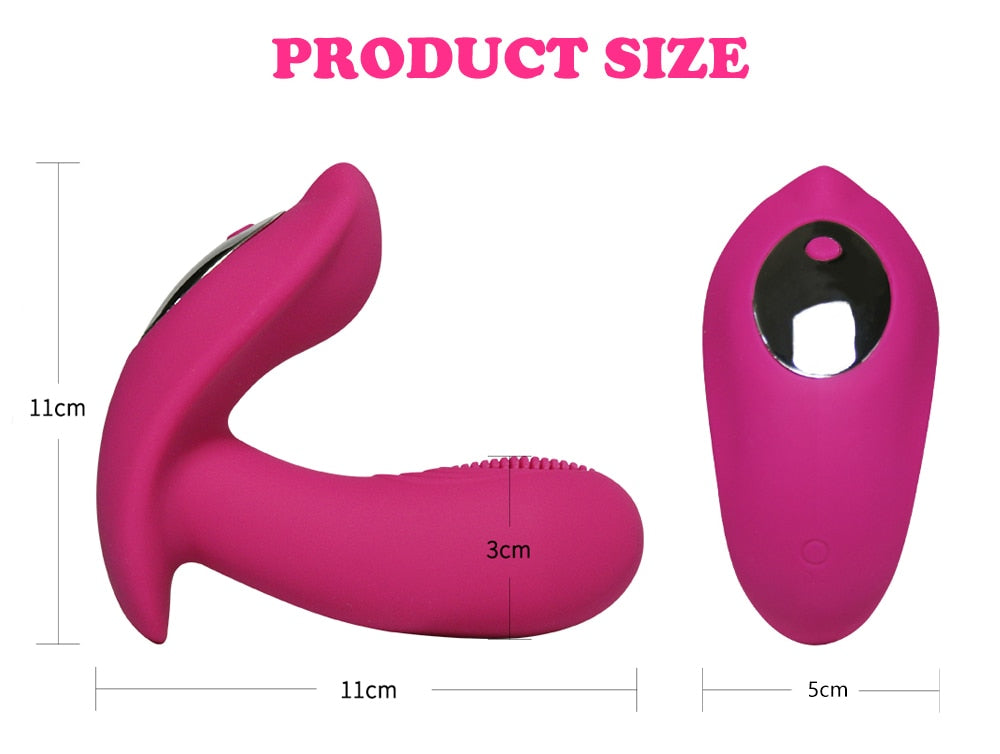 Remote Control Wearable Vibrator Dildo Vibrators for Women G-spot Clitoris Invisible Butterfly Panties Vibrating Egg Sex Toys 18