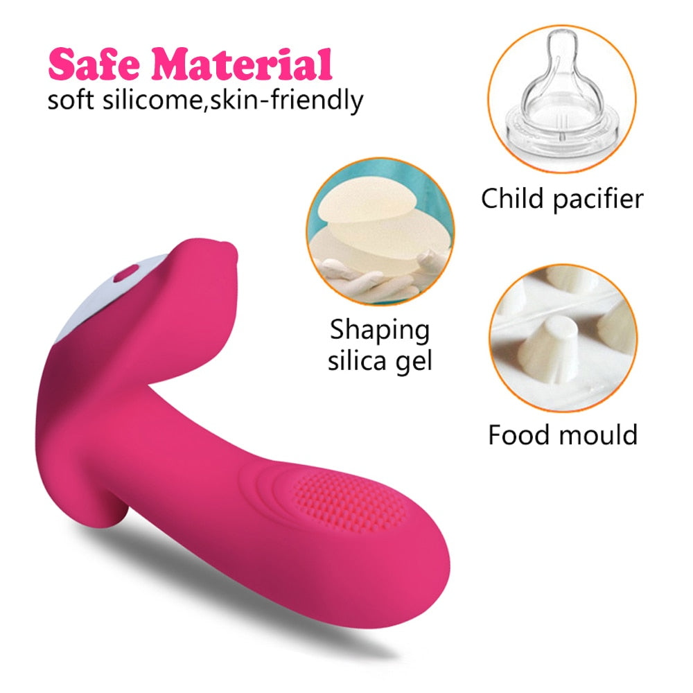 Remote Control Wearable Vibrator Dildo Vibrators for Women G-spot Clitoris Invisible Butterfly Panties Vibrating Egg Sex Toys 18