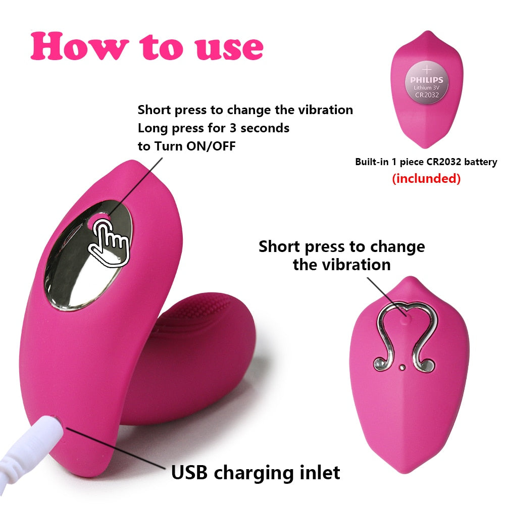 Remote Control Wearable Vibrator Dildo Vibrators for Women G-spot Clitoris Invisible Butterfly Panties Vibrating Egg Sex Toys 18
