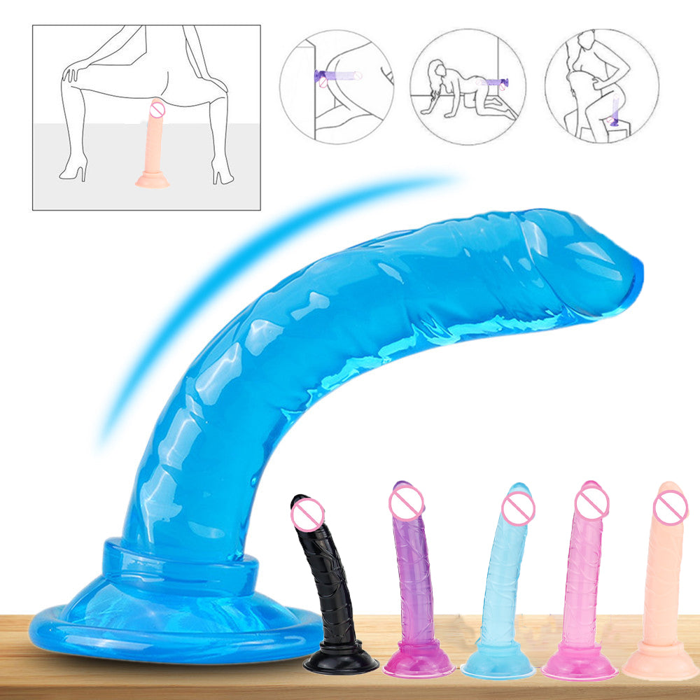 Realistic Soft Liquid Silicone Dildo Skin Feeling Silicone Penis Huge Big Dick Stimulation For Erotic Lesbian Adult Sex Product