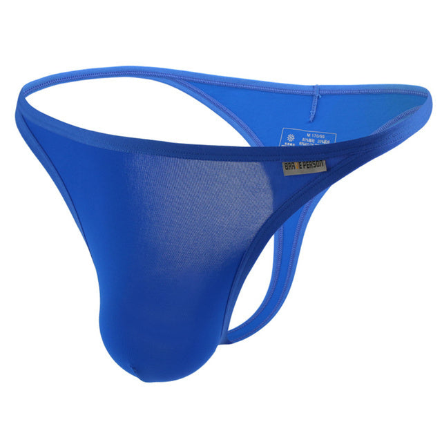 BRAVE PERSON Mens Sexy Underwear Bikini Briefs T-back G-string Thongs Jockstraps Gay Underpants Male Panties Tanga Hombre