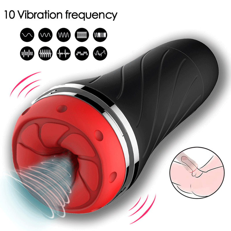 Automatic Male Masturbation Cup Electric Masturabator Men Vibrating Sex Toys For Men Sucking Artificial Vagina Pocket Pussy Toys