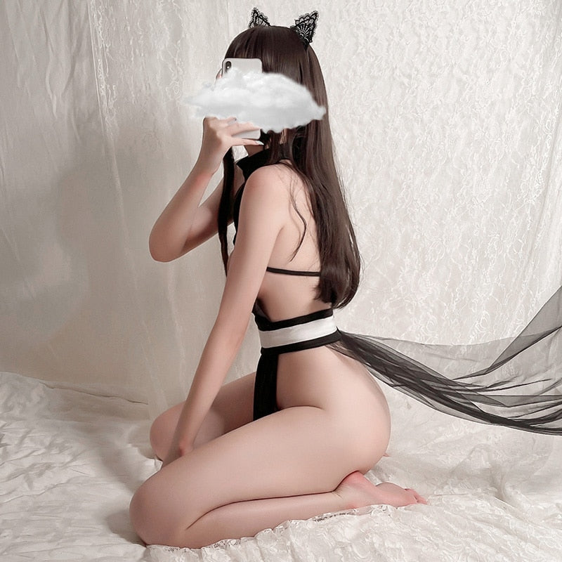 Maid Cosplay Roleplay Anime Panties School Girl Outfits Sexy Halloween Costume Anime Lingerie Catholic Schoolgirl Uniform