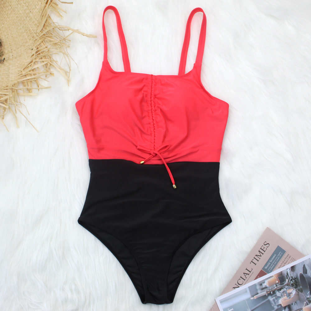 Hot Pink Swimwear One-piece Women Swimsuit New Bodysuit Push Up Twist Swimsuit Summer Beach Bathing Suits Sexy Monokini