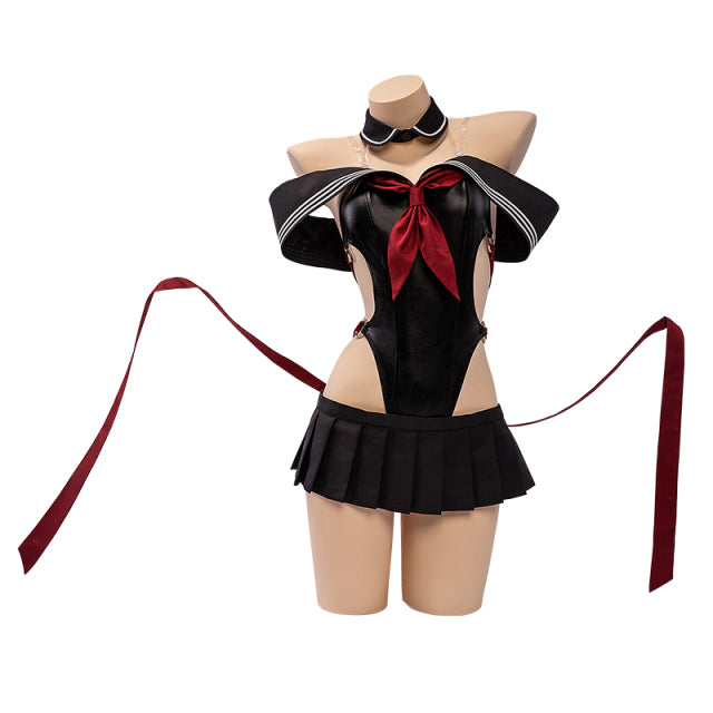 UWOWO Maoyue Momoko Uniform Bunny Cosplay Costume Sexy Bodysuit Cute Rabbit Reverse Outfits For Women