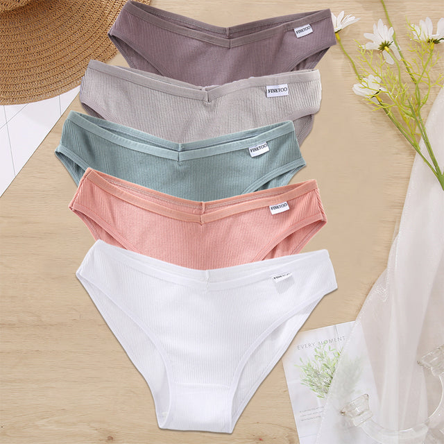 5PCS/Set Women Panties Cotton Underwear