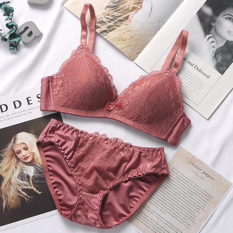 Women Lace Bra Sets Seamless Underwear